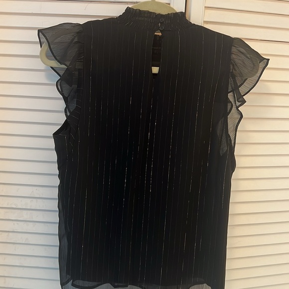 Aqua mock neck top S - Picture 7 of 9